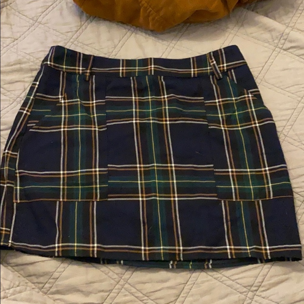Plaid skirt